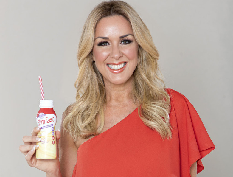 Introducing our latest SlimFast celebrity - Claire Sweeney