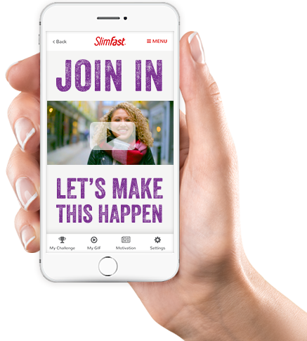Slimfast mobile application