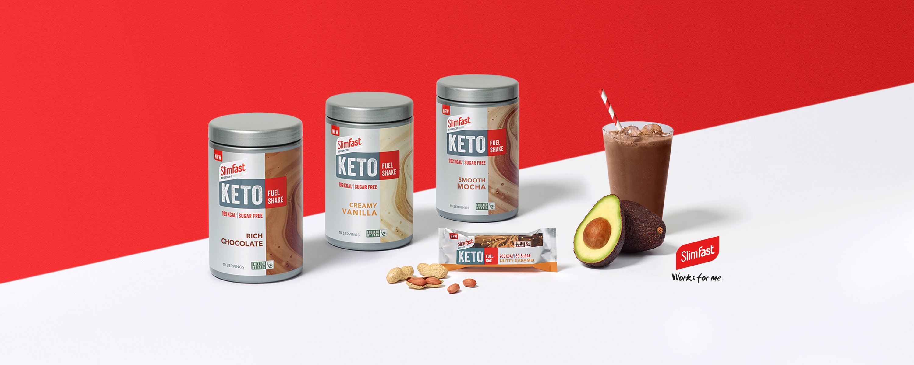 SlimFast Keto Range