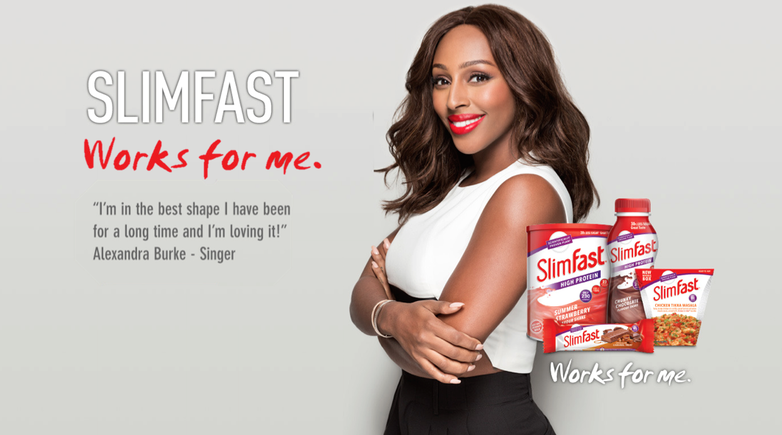 Introducing Our New SlimFast Ambassador Alexandra Burke