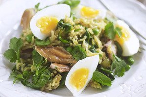 Hot ‘n’ Happy Smoked Salmon Kedgeree