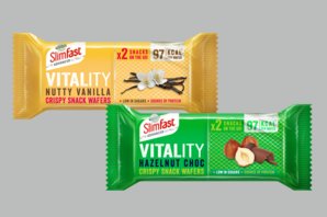 NEW SlimFast Advanced Vitality Crispy Wafers