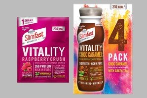 NEW SlimFast Vitality Sachets and Ready to Drink 4 packs