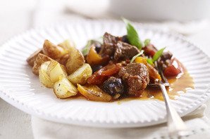 Happy n Hearty Beef Stew & Baby Roasties