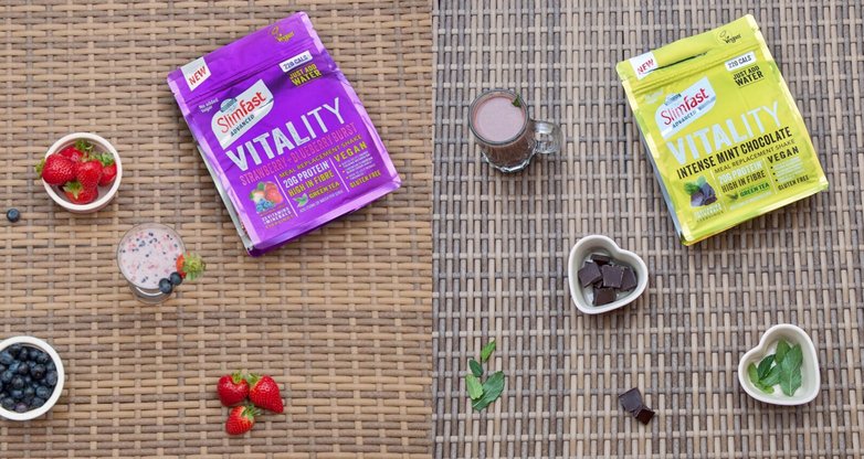 Introducing NEW SlimFast Advanced Vegan Vitality!