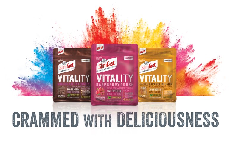 NEW SlimFast Advanced Vitality 