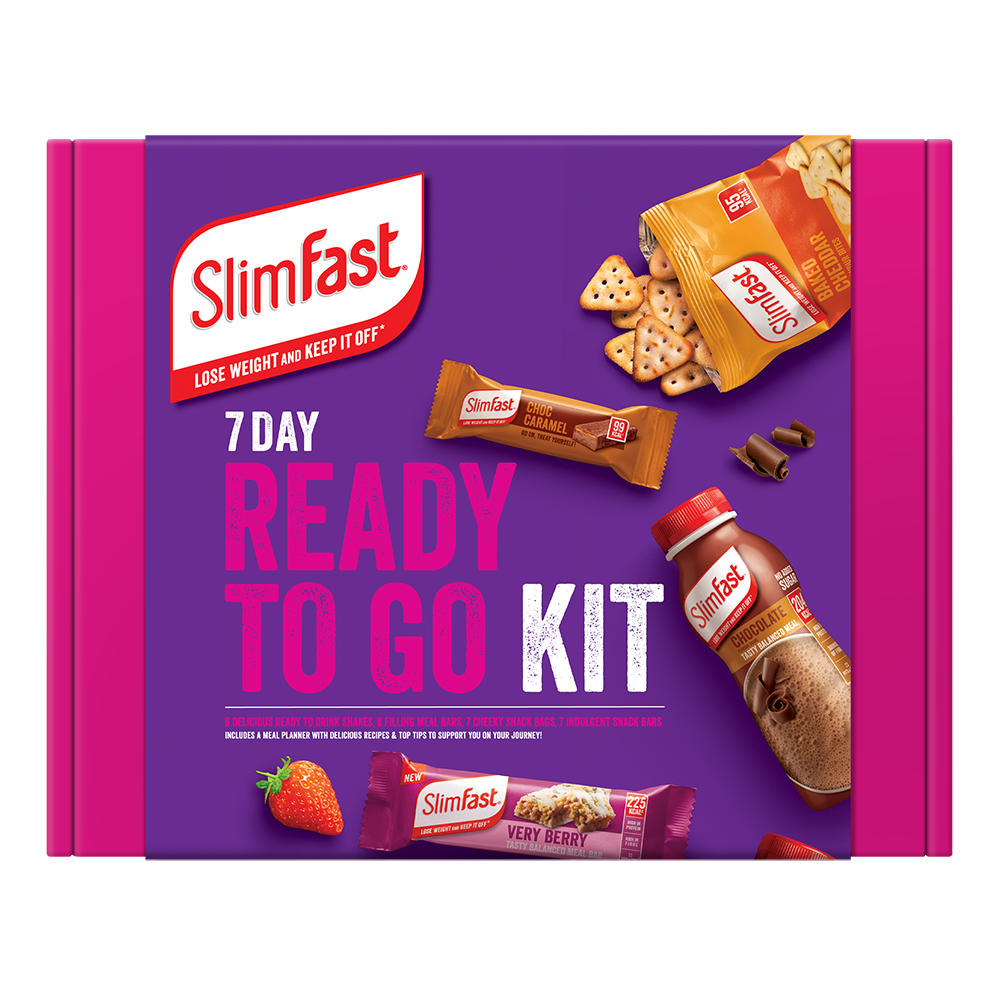 SlimFast 7 Day Starter Kit Slim Fast Body Weight Loss Diet Week Plan Weeks Pack 