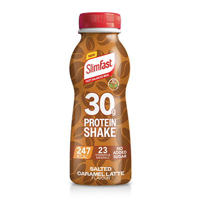 Salted Caramel Latte Protein Shake