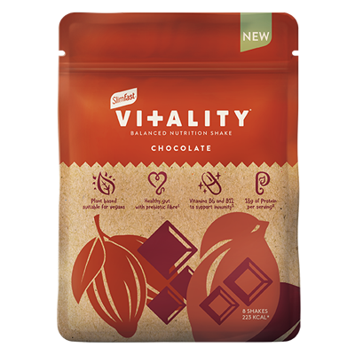 SlimFast Vi+ality Balanced Nutrition Chocolate Shake