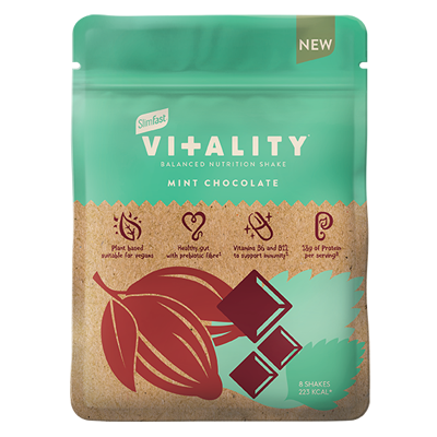 SlimFast Vi+ality Balanced Nutrition Mint Chocolate Shake