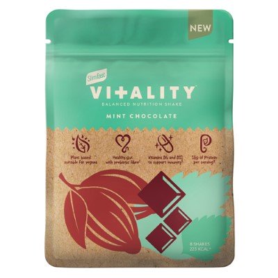 SlimFast Vi+ality Balanced Nutrition Mint Chocolate Shake