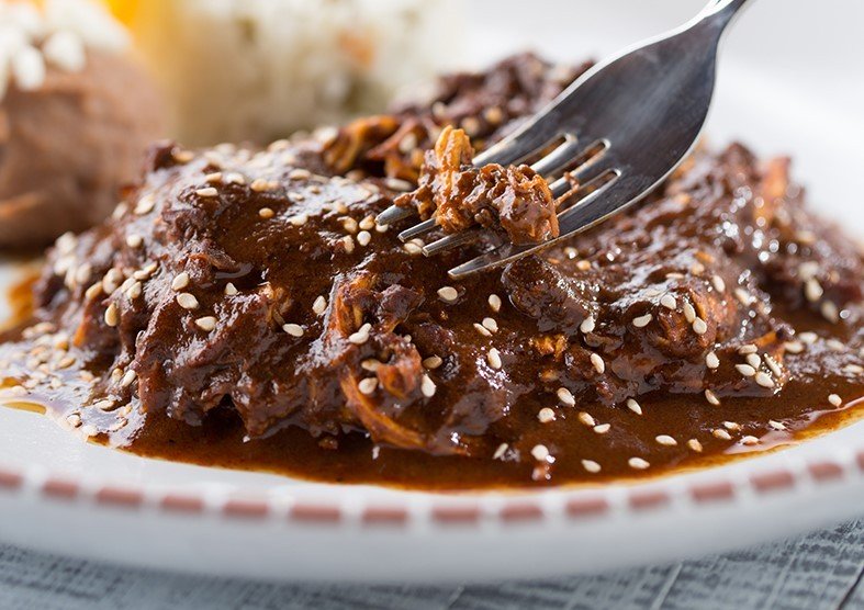 Chicken Mole and brown rice