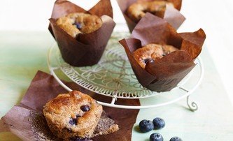 Strawberry & Blueberry Muffins