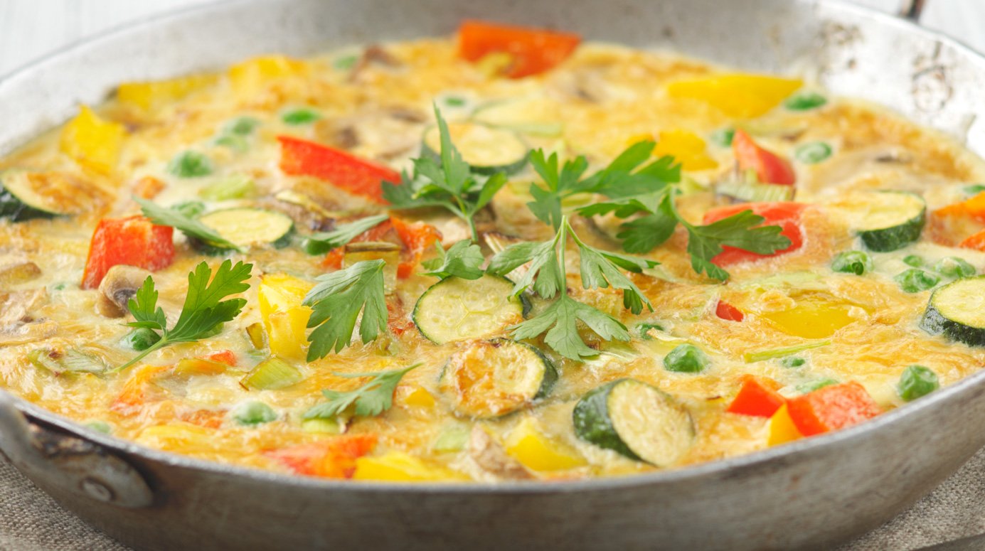 Veggie omelette