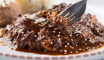 Chicken Mole and brown rice