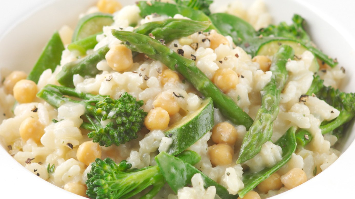 Italian vegetable risotto