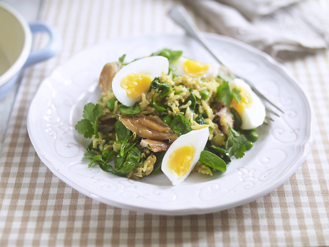 Hot ‘n’ Happy Smoked Salmon Kedgeree