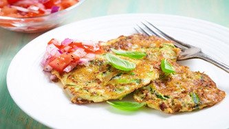 Keto Ready Baked Courgette Fritters