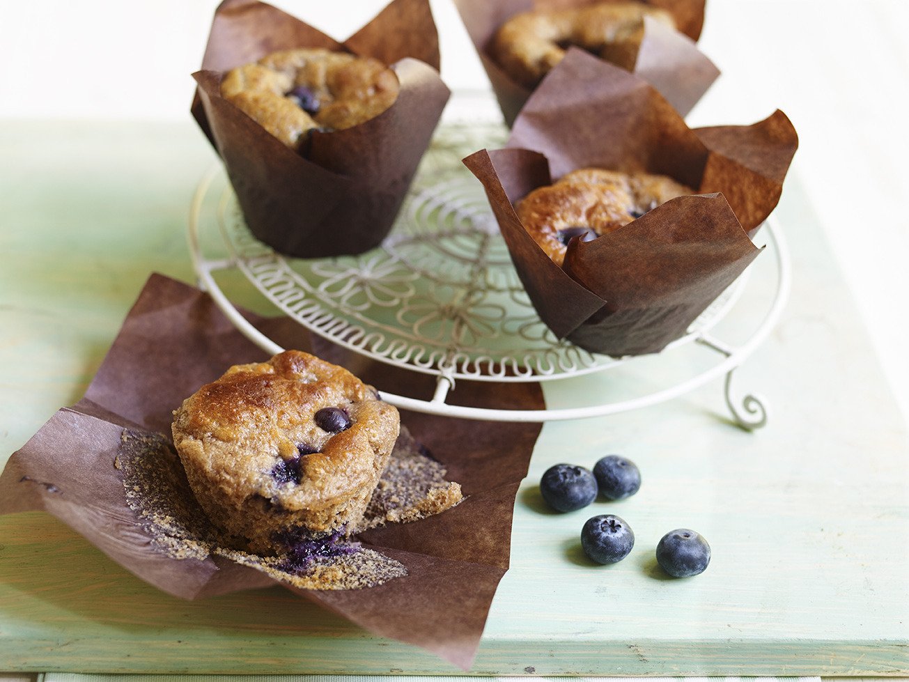 Strawberry & Blueberry Muffins